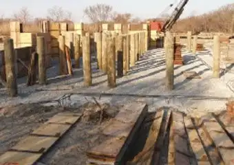 Timber Pile Foundation